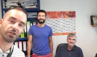 Visite des nouveaux locaux de Rémi et Jonathan