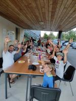 Pétanque et soirée estivale à la pépinière